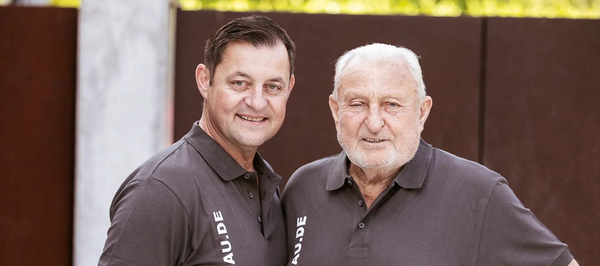 Ferencz Luczky und Firmengründer Josef Luczky
