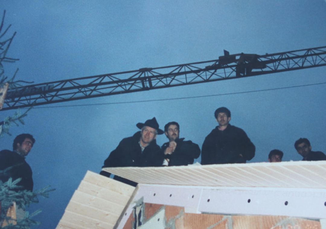 1995: Richtfest, heutiger Firmensitz